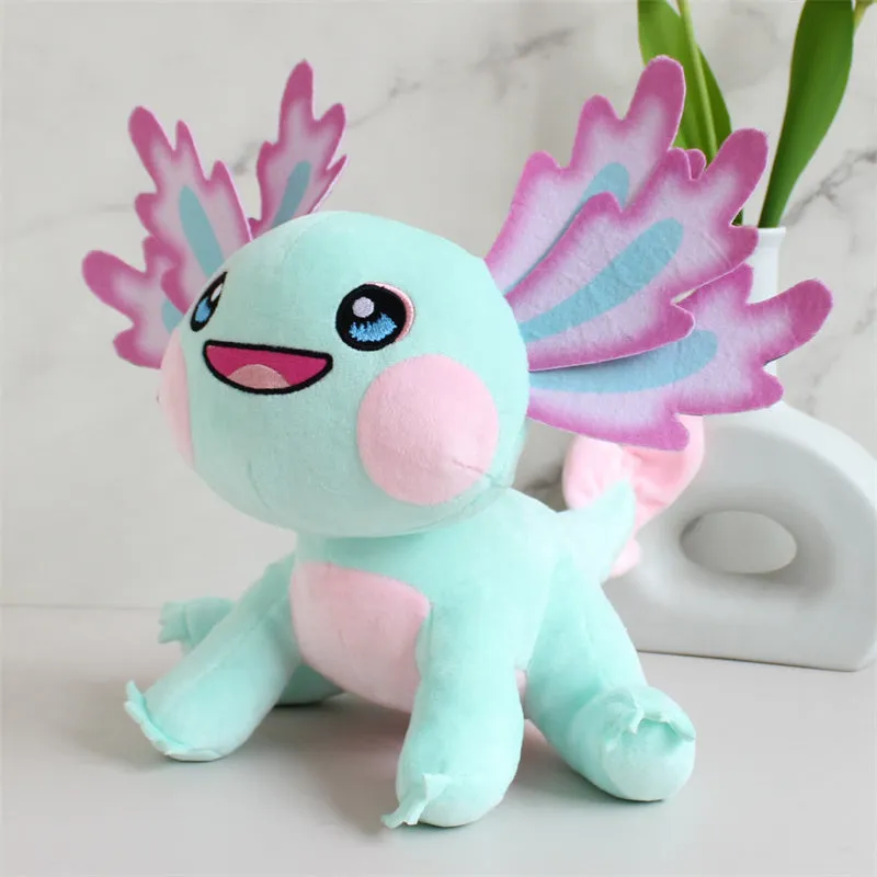 Axolotl Plush Toys Soft Cute Stuffed Animal Pillow Doll