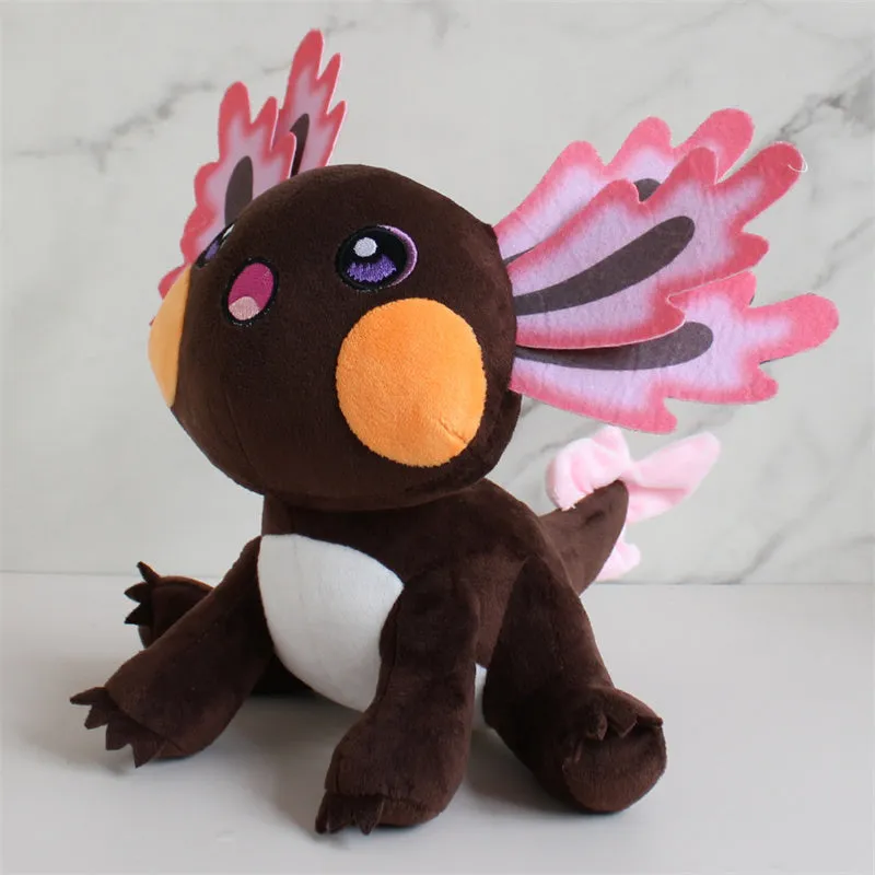 Axolotl Plush Toys Soft Cute Stuffed Animal Pillow Doll