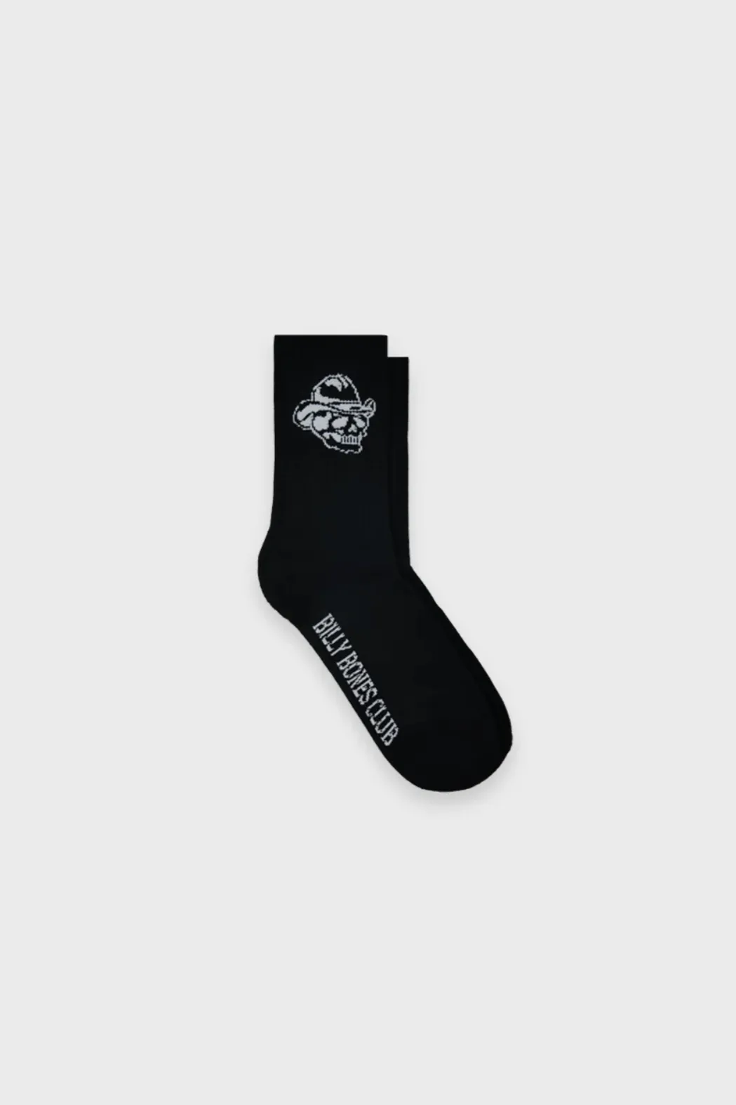 BILLY BONES CLUB BONES 1 PACK SOCKS - BLACK/WHITE