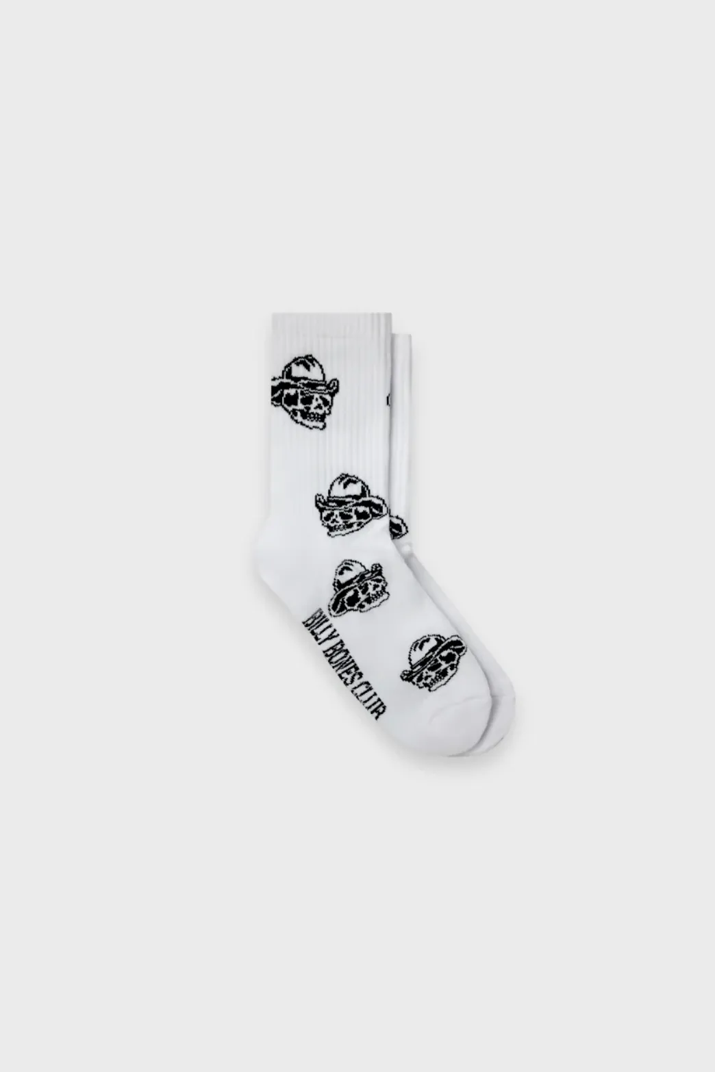 BILLY BONES CLUB BONES 1 PACK SOCKS - BLACK/WHITE