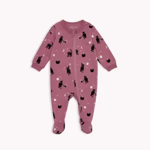 Black Cat Pajamas GLOW IN THE DARK