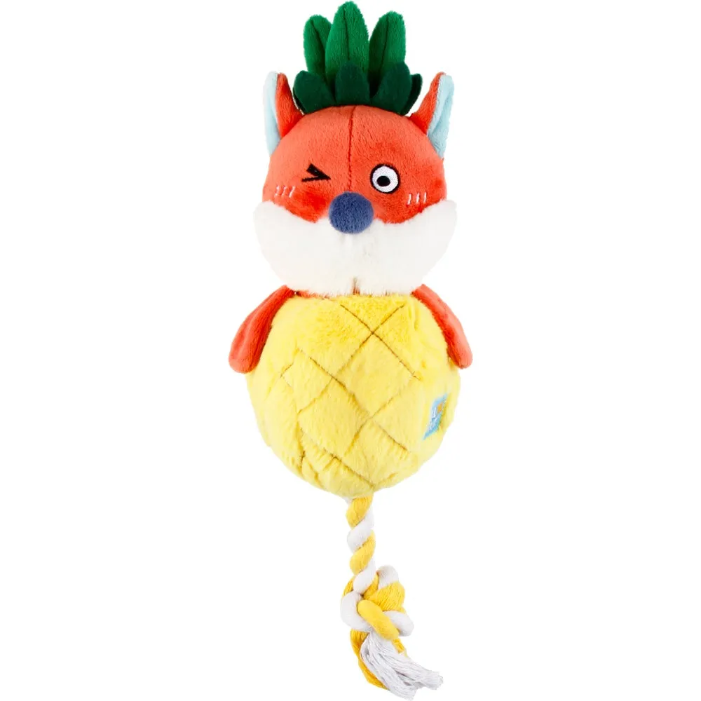 GiGwi Pull Me Out Interactive Plush Dog Toy (Fox)