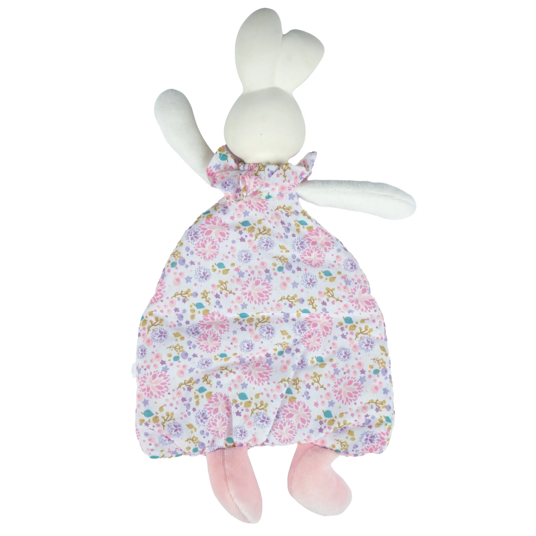 Havah The Bunny Baby Lovey and Organic Teether