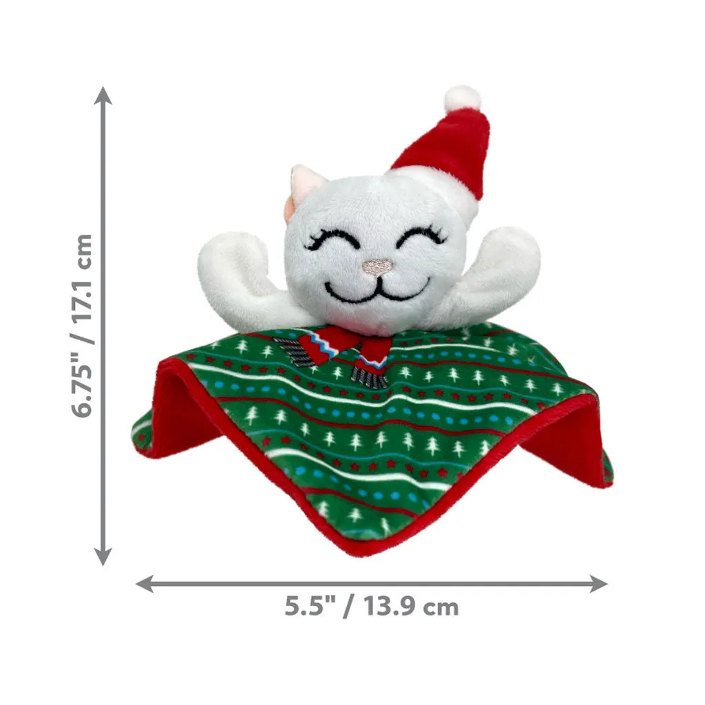 KONG Holiday Crackles Santa Kitty Catnip Cat Toy