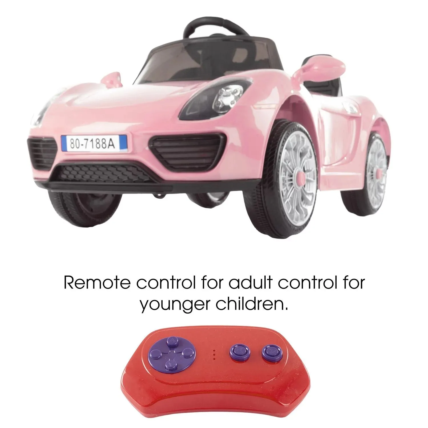 Lil' Rider Rider Lil' Rider Sports Car Toy, Pink