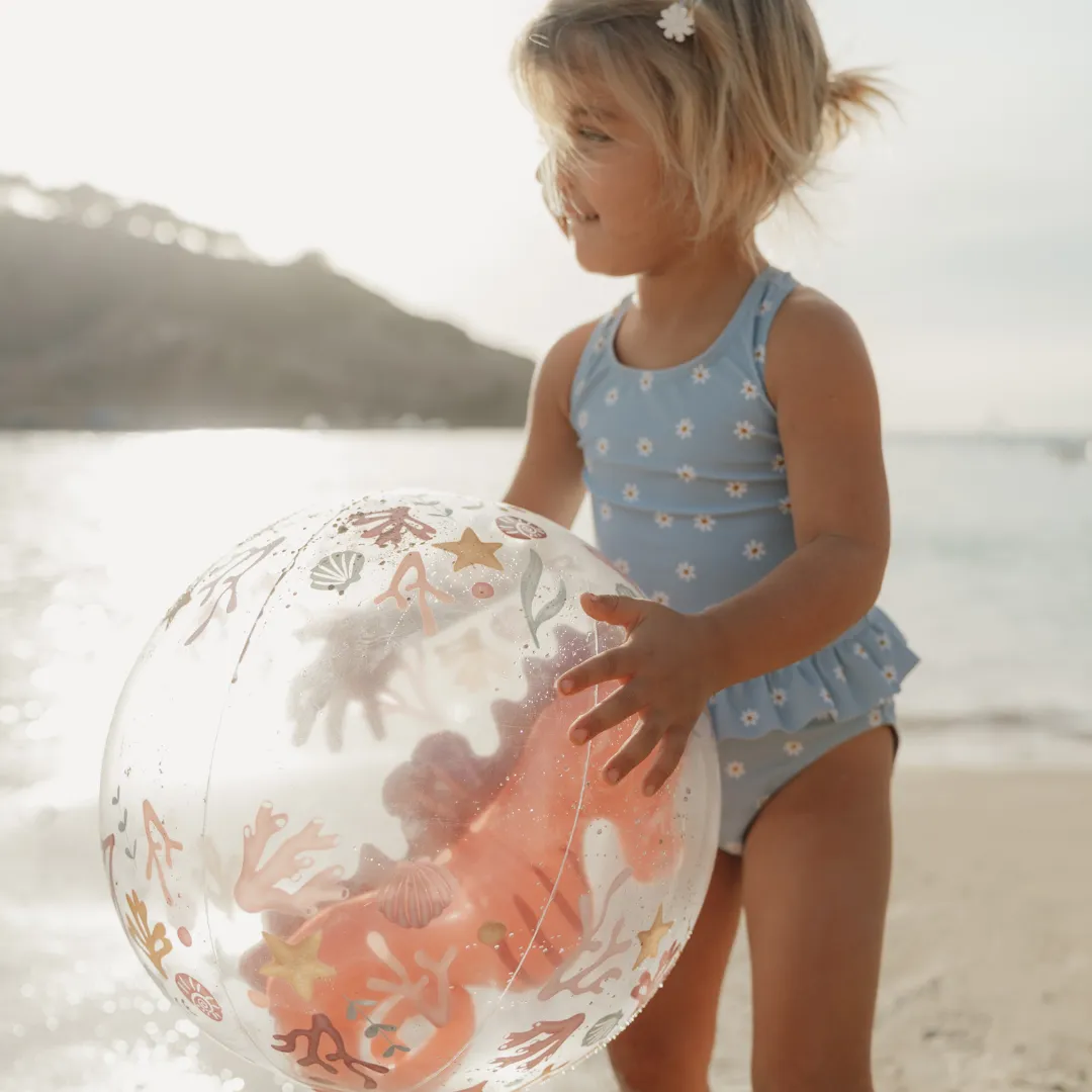 Little Dutch Inflatable Seahorse Beach Ball – Ocean Dreams Pink