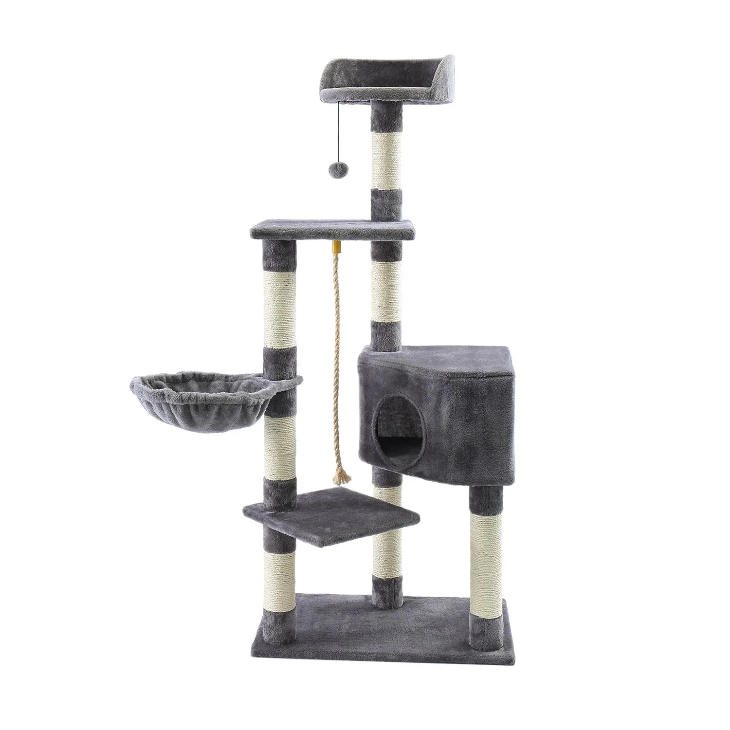 Multi-Level Cat Tree with Condo and Scratching Posts