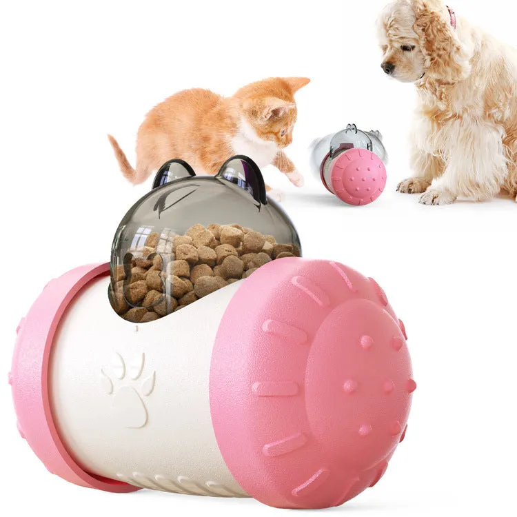 Pet Dog Interactive Tumbler Toys IQ Puzzle Treat Ball Toys Food Dispenser Feeder