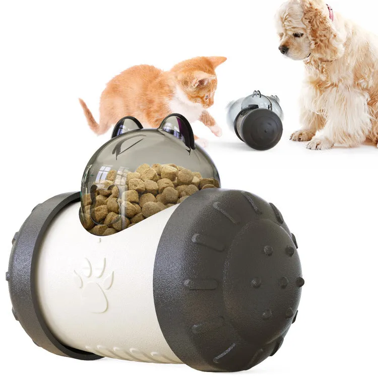 Pet Dog Interactive Tumbler Toys IQ Puzzle Treat Ball Toys Food Dispenser Feeder