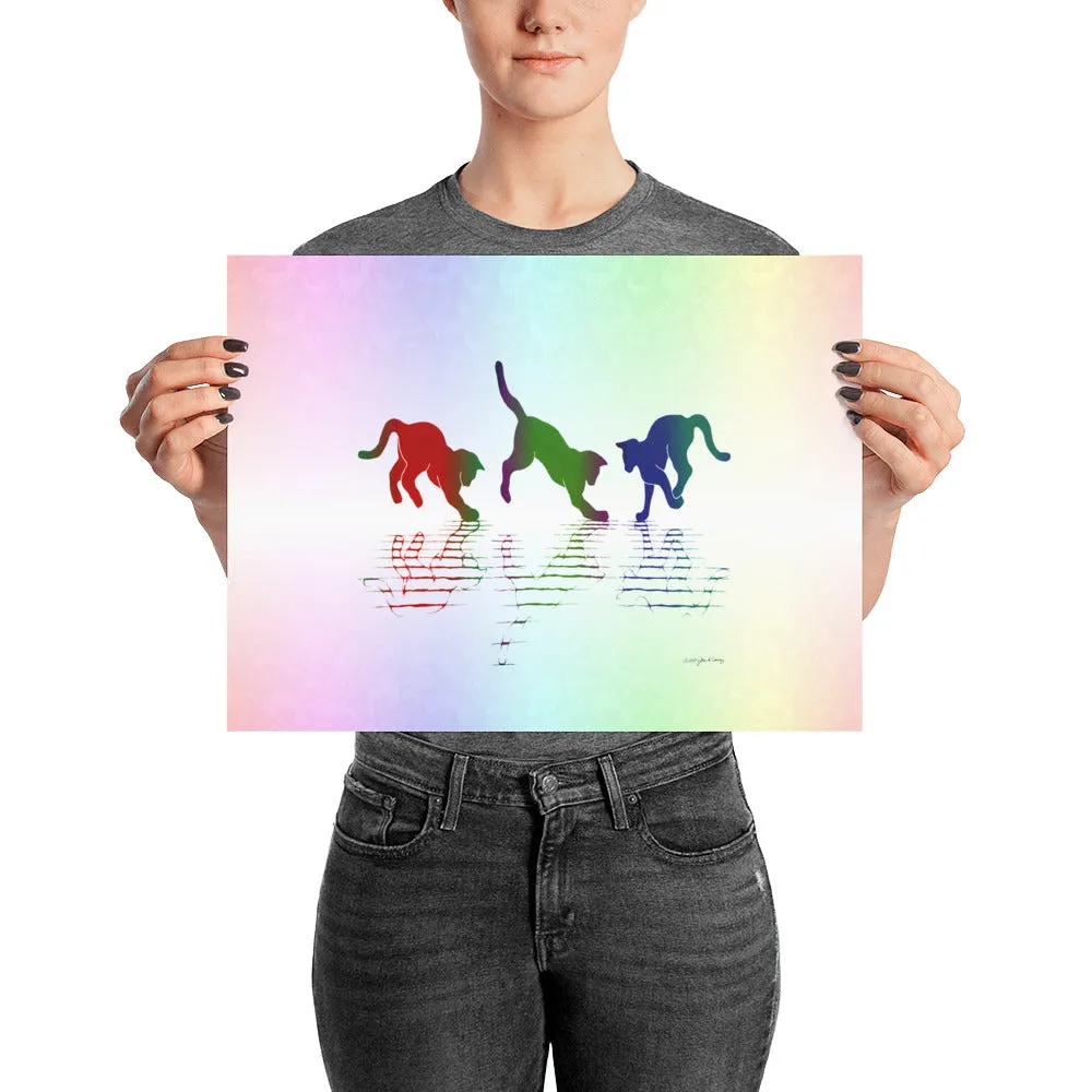RAINBOW REFLECTIONS Poster