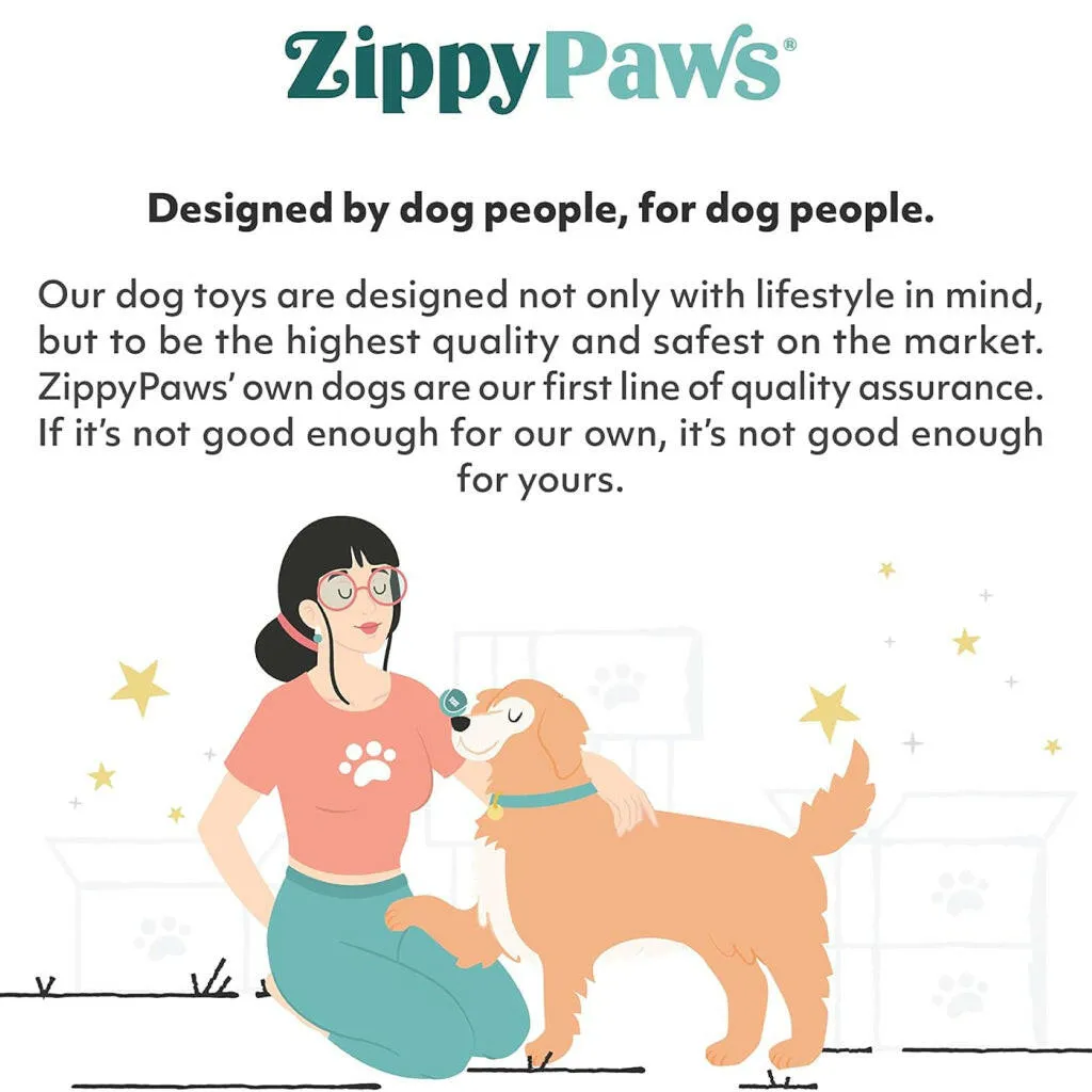 Zippy Paws Stuffed Plush Cupcake Toy for Dogs
